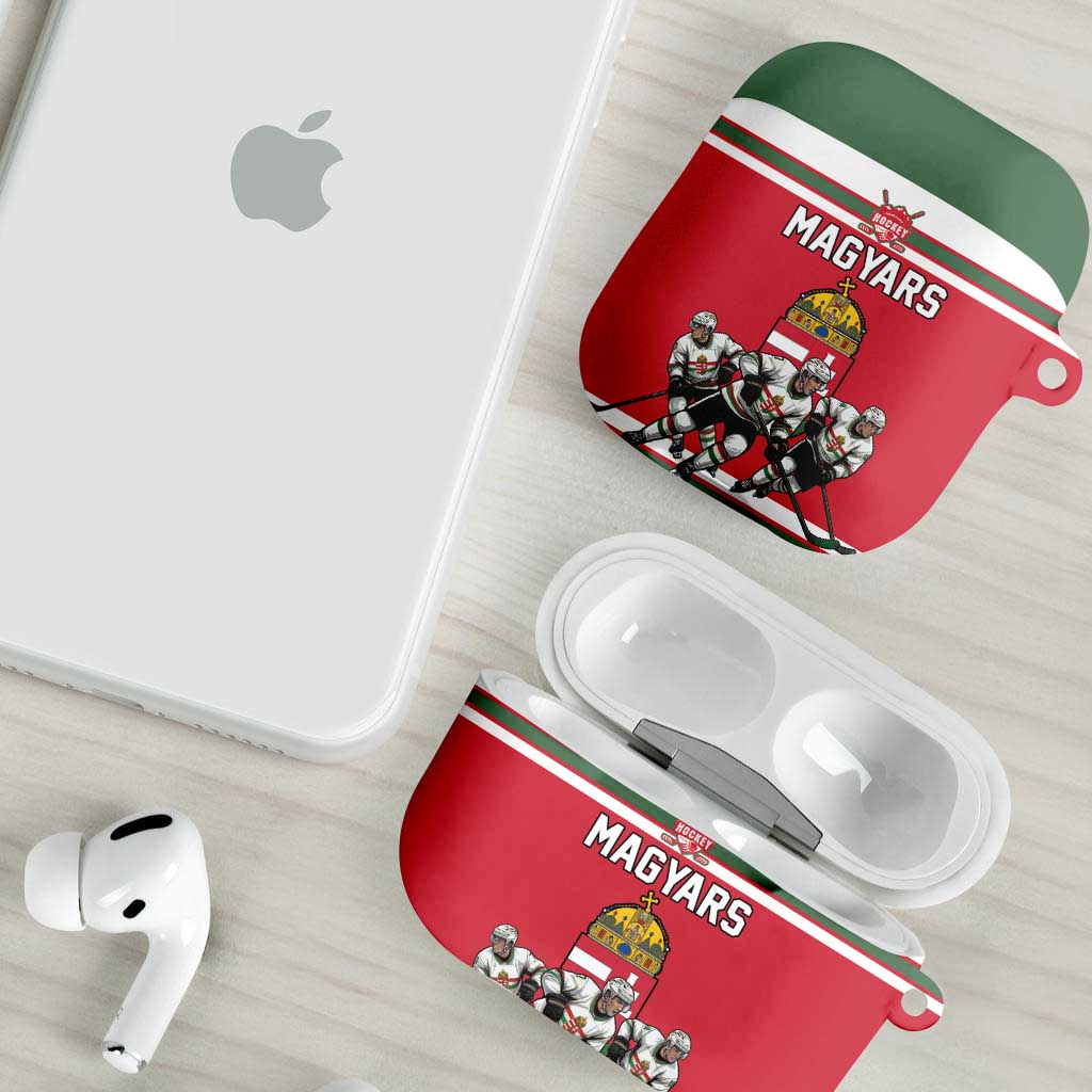 Hungary Hockey AirPods Case Magyars Pride National Team