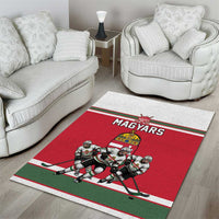 Hungary Hockey Area Rug Magyars Pride National Team