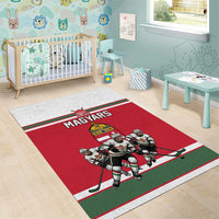 Hungary Hockey Area Rug Magyars Pride National Team