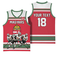 Hungary Hockey Custom Basketball Jersey Magyars Pride National Team