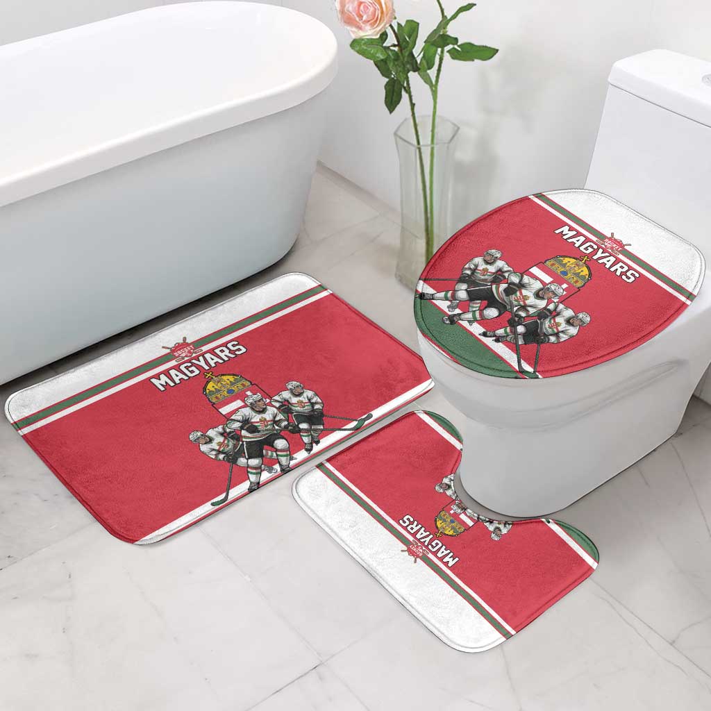 Hungary Hockey Bathroom Set Magyars Pride National Team