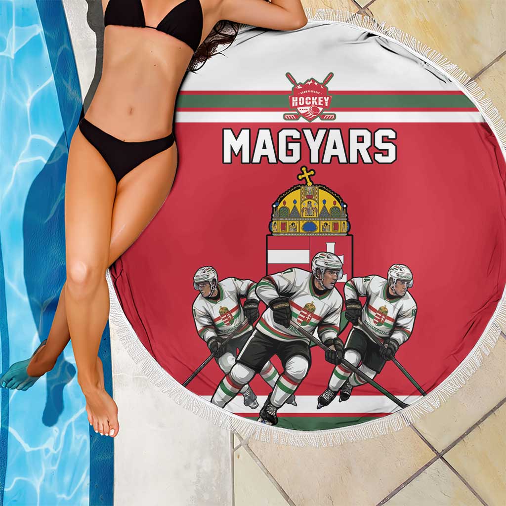 Hungary Hockey Beach Blanket Magyars Pride National Team