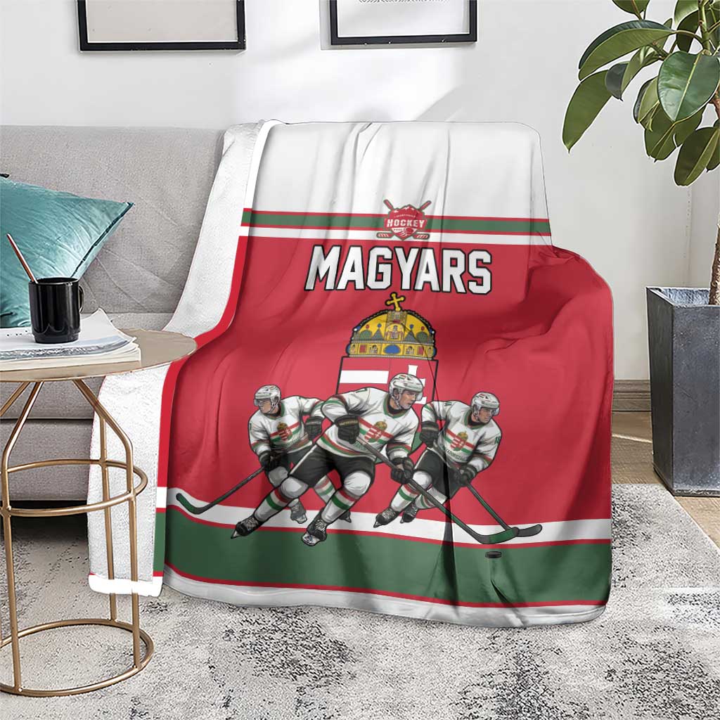 Hungary Hockey Blanket Magyars Pride National Team