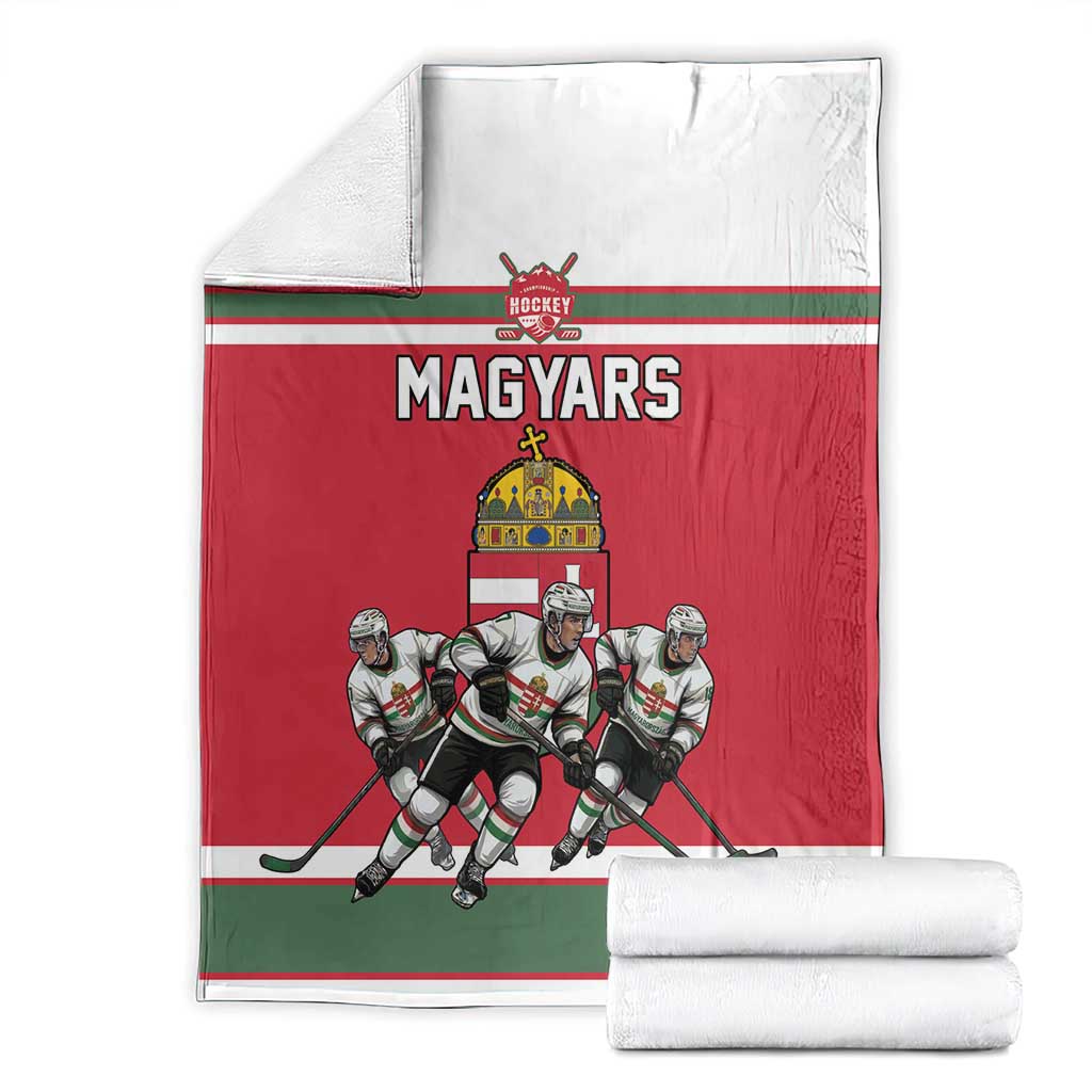 Hungary Hockey Blanket Magyars Pride National Team
