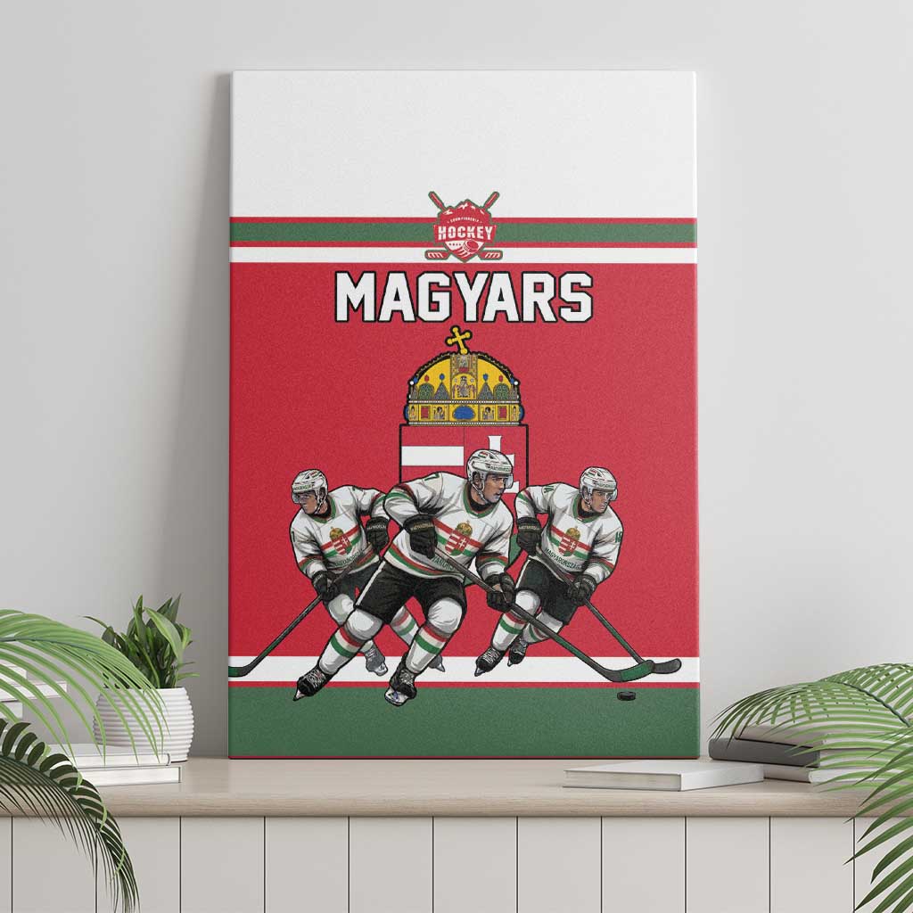 Hungary Hockey Canvas Wall Art Magyars Pride National Team