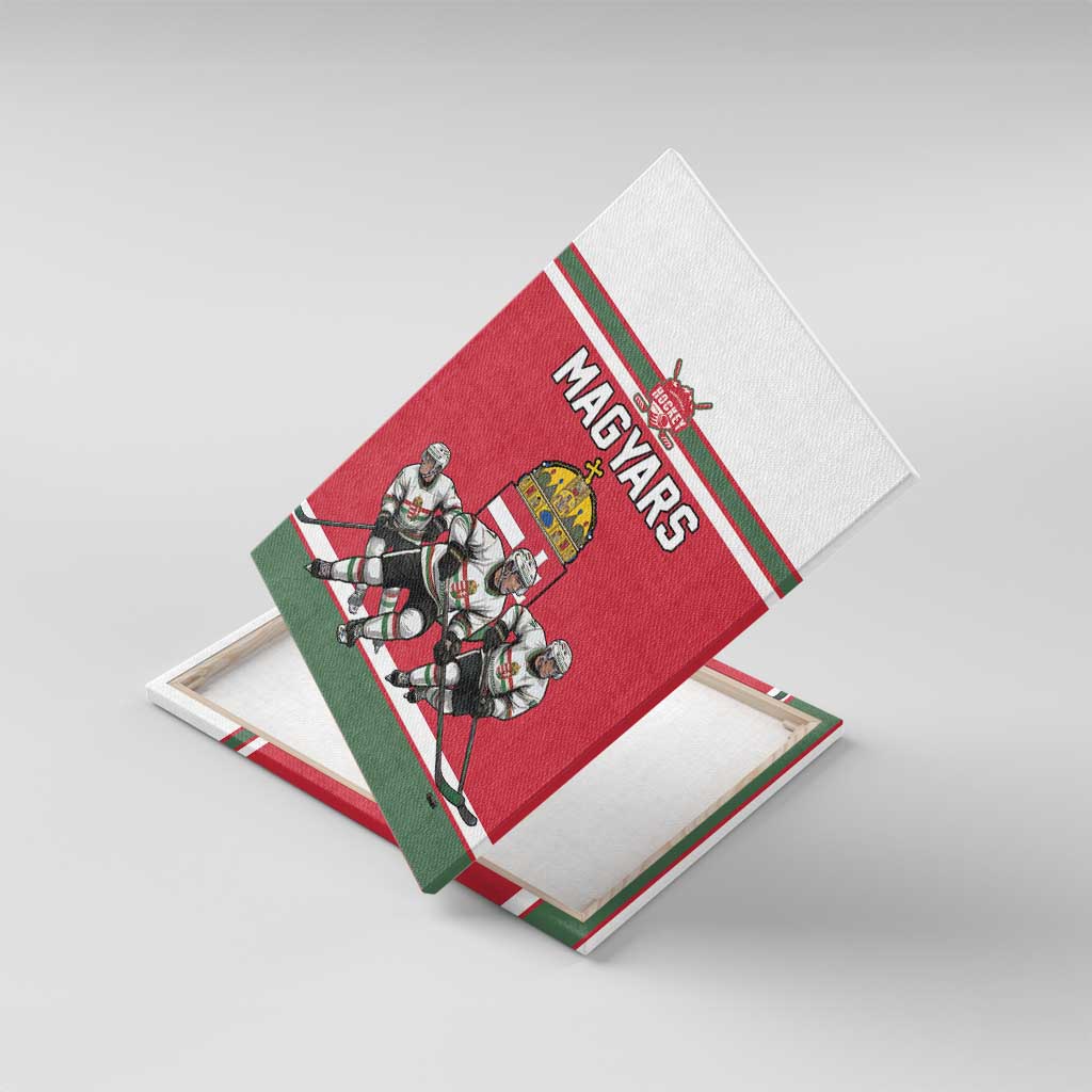 Hungary Hockey Canvas Wall Art Magyars Pride National Team