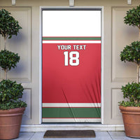 Hungary Hockey Custom Door Cover Magyars Pride National Team
