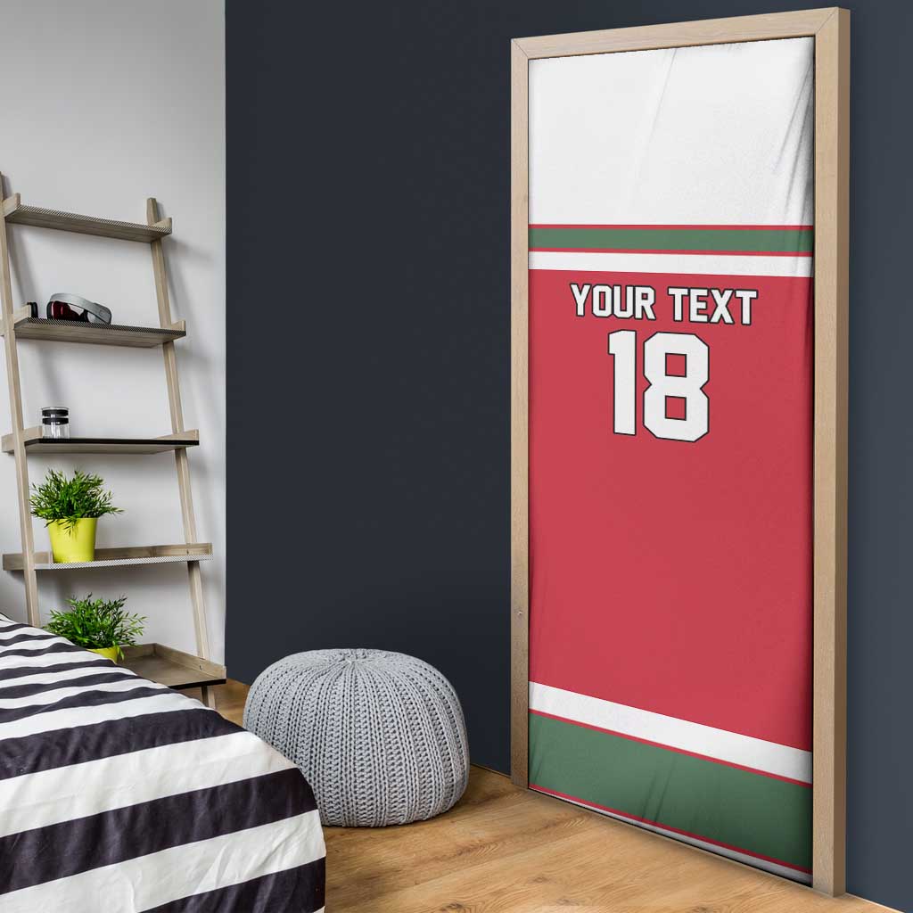 Hungary Hockey Custom Door Cover Magyars Pride National Team