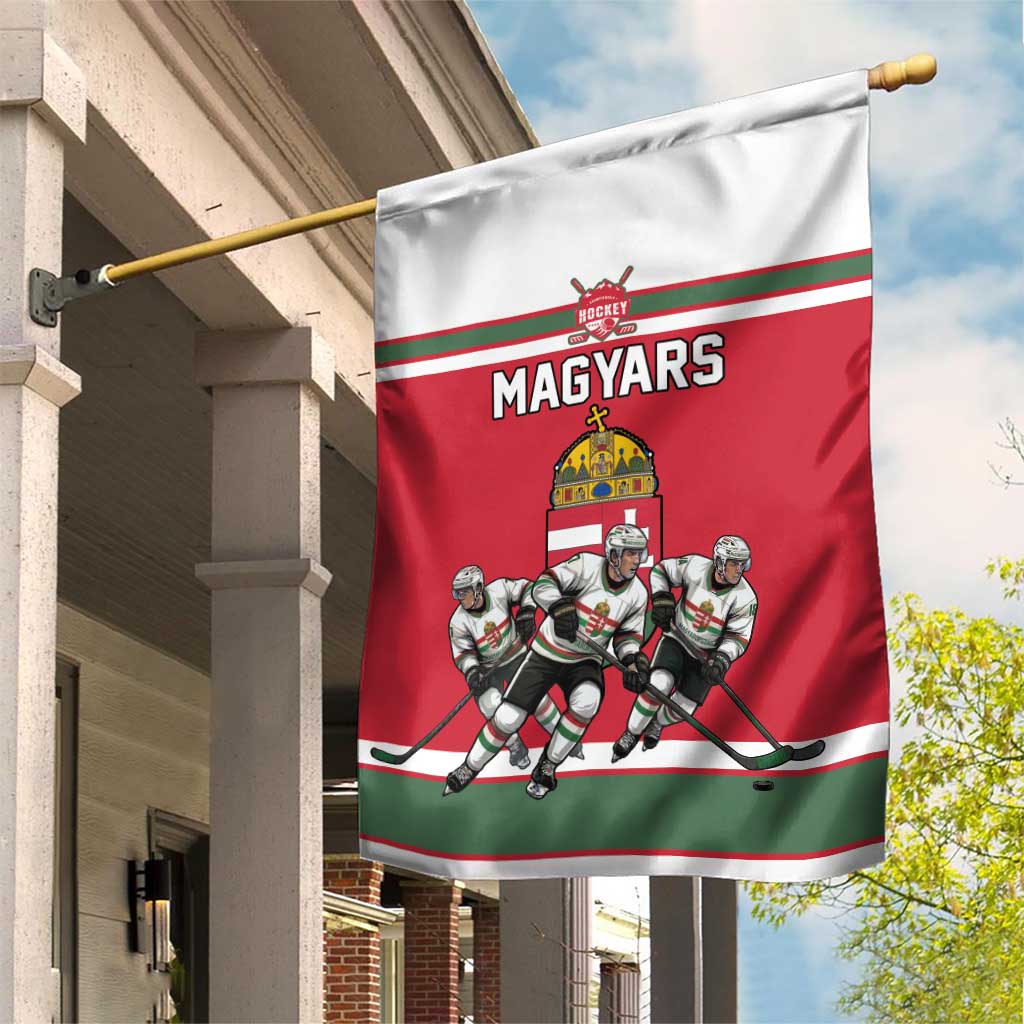 Hungary Hockey Garden Flag Magyars Pride National Team
