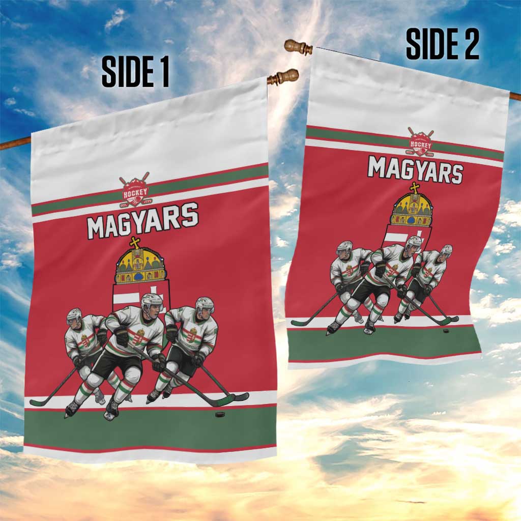 Hungary Hockey Garden Flag Magyars Pride National Team