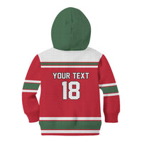 Hungary Hockey Custom Kid Hoodie Magyars Pride National Team