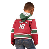Hungary Hockey Custom Kid Hoodie Magyars Pride National Team