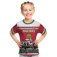 Hungary Hockey Custom Kid T Shirt Magyars Pride National Team