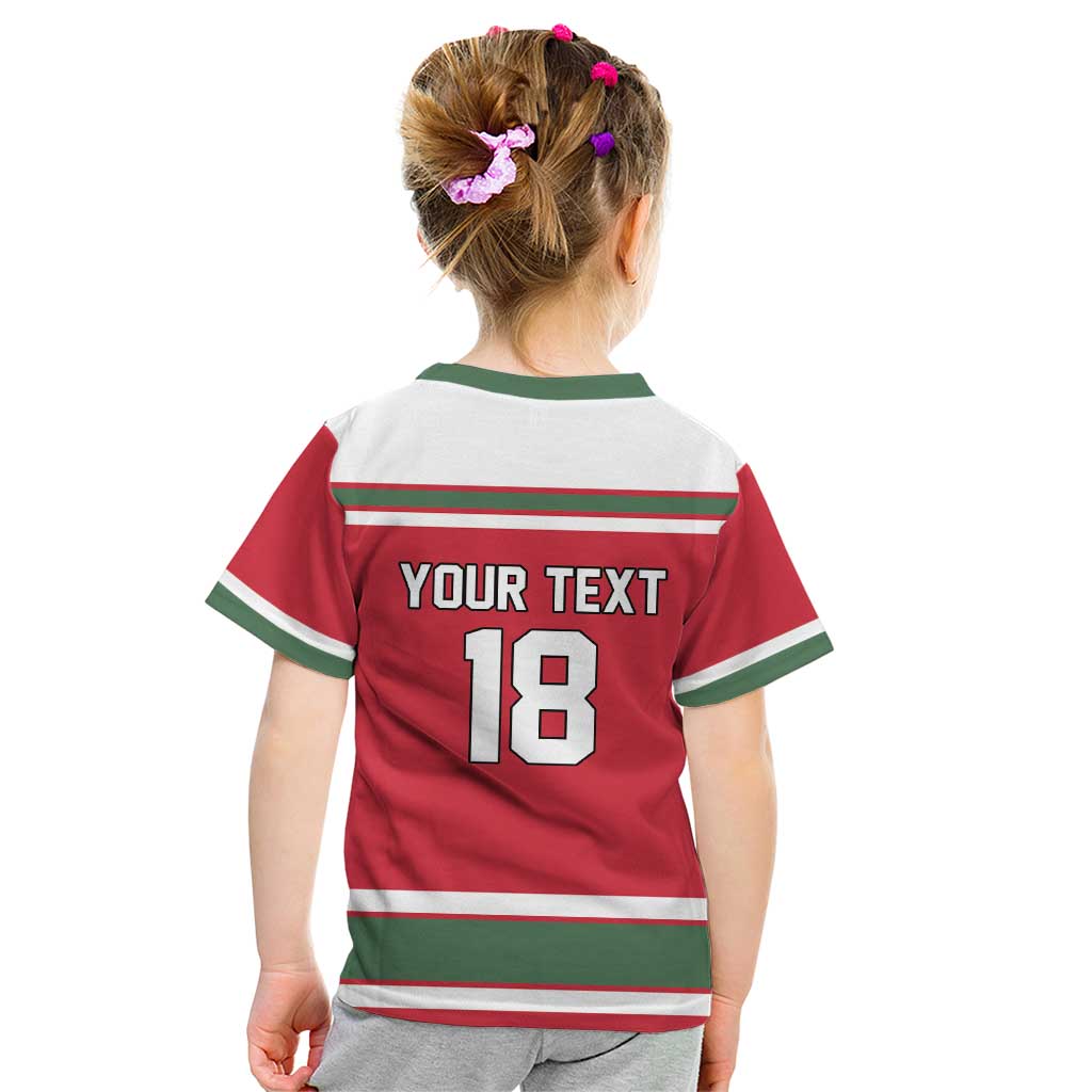 Hungary Hockey Custom Kid T Shirt Magyars Pride National Team