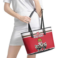 Hungary Hockey Leather Tote Bag Magyars Pride National Team