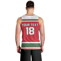 Hungary Hockey Custom Men Tank Top Magyars Pride National Team