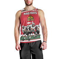 Hungary Hockey Custom Men Tank Top Magyars Pride National Team