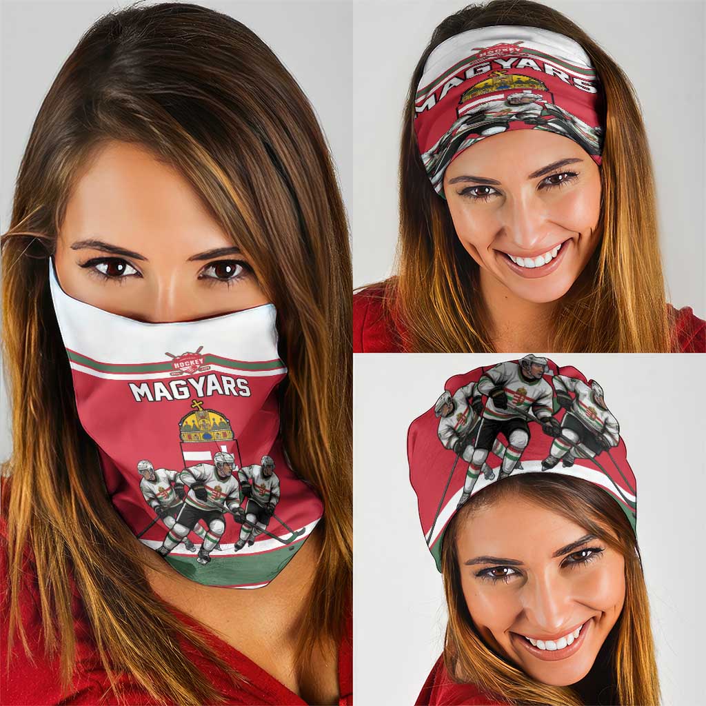 Hungary Hockey Neck Gaiter Magyars Pride National Team