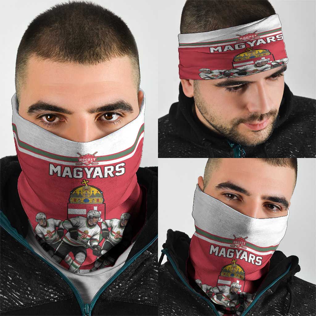 Hungary Hockey Neck Gaiter Magyars Pride National Team