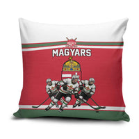 Hungary Hockey Pillow Cover Magyars Pride National Team