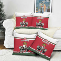 Hungary Hockey Pillow Cover Magyars Pride National Team