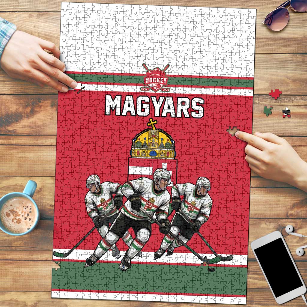 Hungary Hockey Puzzle Magyars Pride National Team