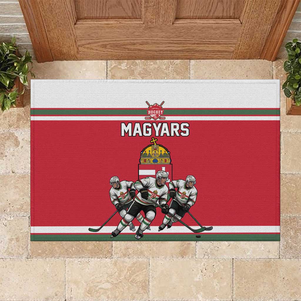 Hungary Hockey Rubber Doormat Magyars Pride National Team