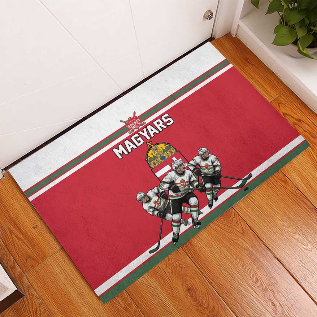 Hungary Hockey Rubber Doormat Magyars Pride National Team