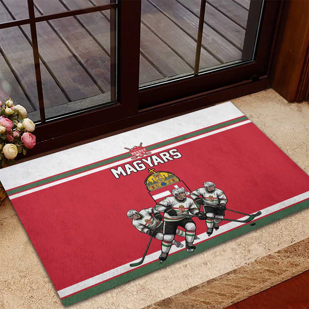 Hungary Hockey Rubber Doormat Magyars Pride National Team