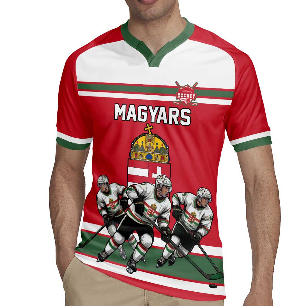 Hungary Hockey Custom Rugby Jersey Magyars Pride National Team