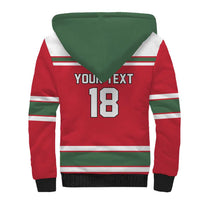 Hungary Hockey Custom Sherpa Hoodie Magyars Pride National Team