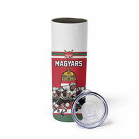 Hungary Hockey Custom Skinny Tumbler Magyars Pride National Team