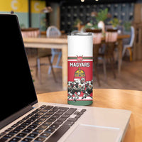 Hungary Hockey Custom Skinny Tumbler Magyars Pride National Team