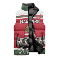 Hungary Hockey Custom Sleeveless Puffer Jacket Magyars Pride National Team
