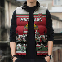Hungary Hockey Custom Sleeveless Puffer Jacket Magyars Pride National Team