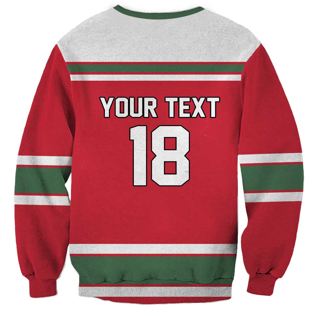 Hungary Hockey Custom Sweatshirt Magyars Pride National Team