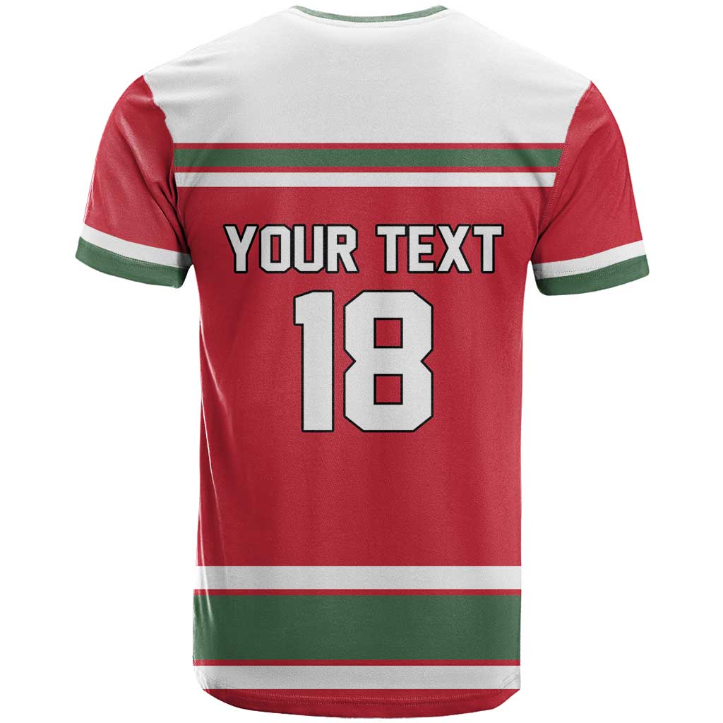 Hungary Hockey Custom T Shirt Magyars Pride National Team