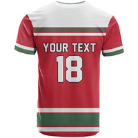 Hungary Hockey Custom T Shirt Magyars Pride National Team