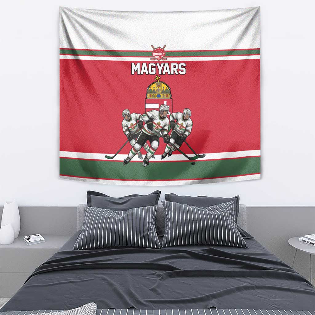 Hungary Hockey Tapestry Magyars Pride National Team
