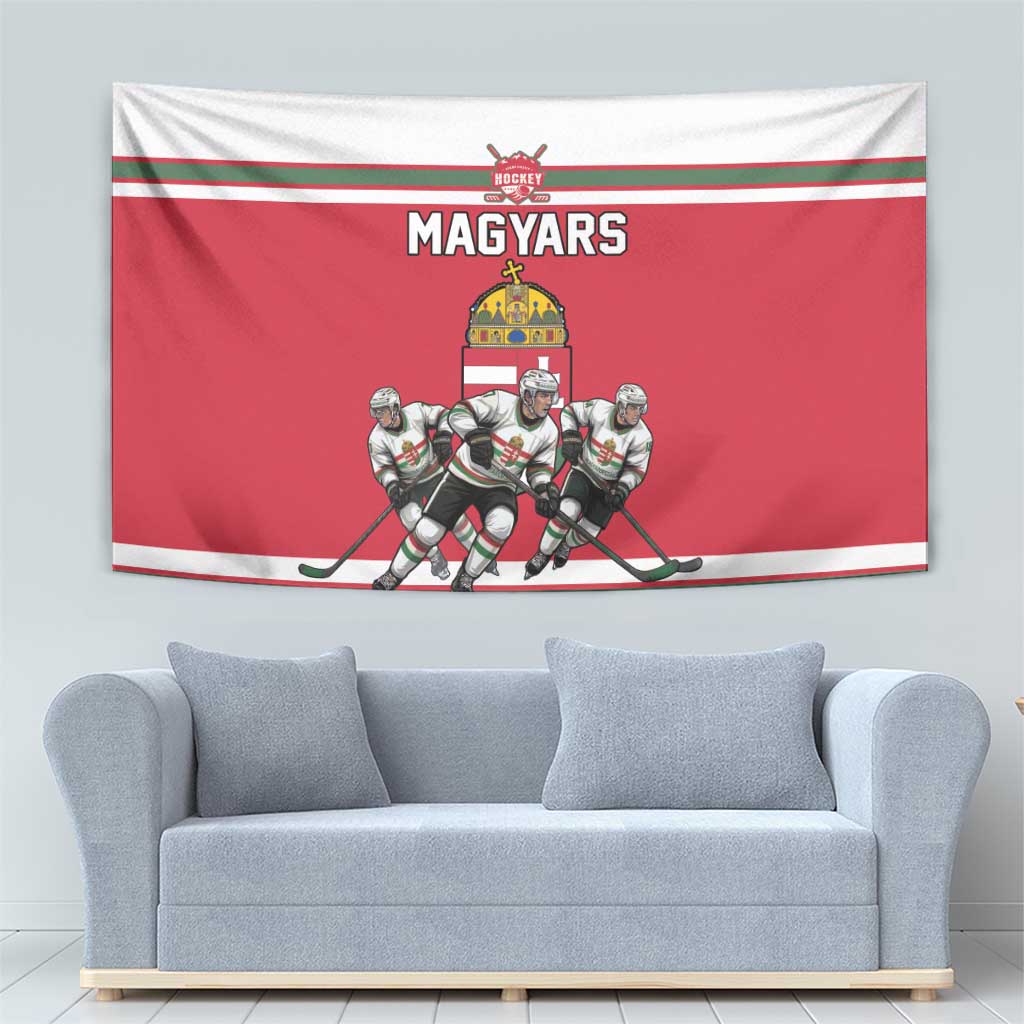 Hungary Hockey Tapestry Magyars Pride National Team