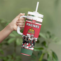 Hungary Hockey Custom Tumbler With Handle Magyars Pride National Team