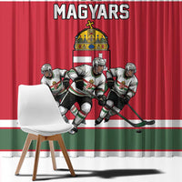 Hungary Hockey Window Curtain Magyars Pride National Team