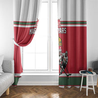Hungary Hockey Window Curtain Magyars Pride National Team