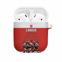 Canada Hockey AirPods Case Maple Leaf Northern Pride