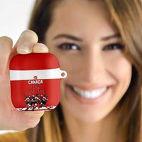 Canada Hockey AirPods Case Maple Leaf Northern Pride