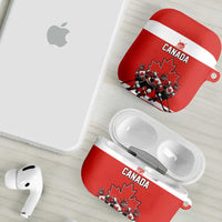 Canada Hockey AirPods Case Maple Leaf Northern Pride