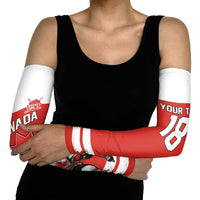 Canada Hockey Custom Arm Sleeves Maple Leaf Northern Pride