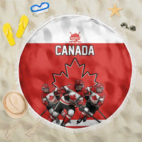 Canada Hockey Beach Blanket Maple Leaf Northern Pride