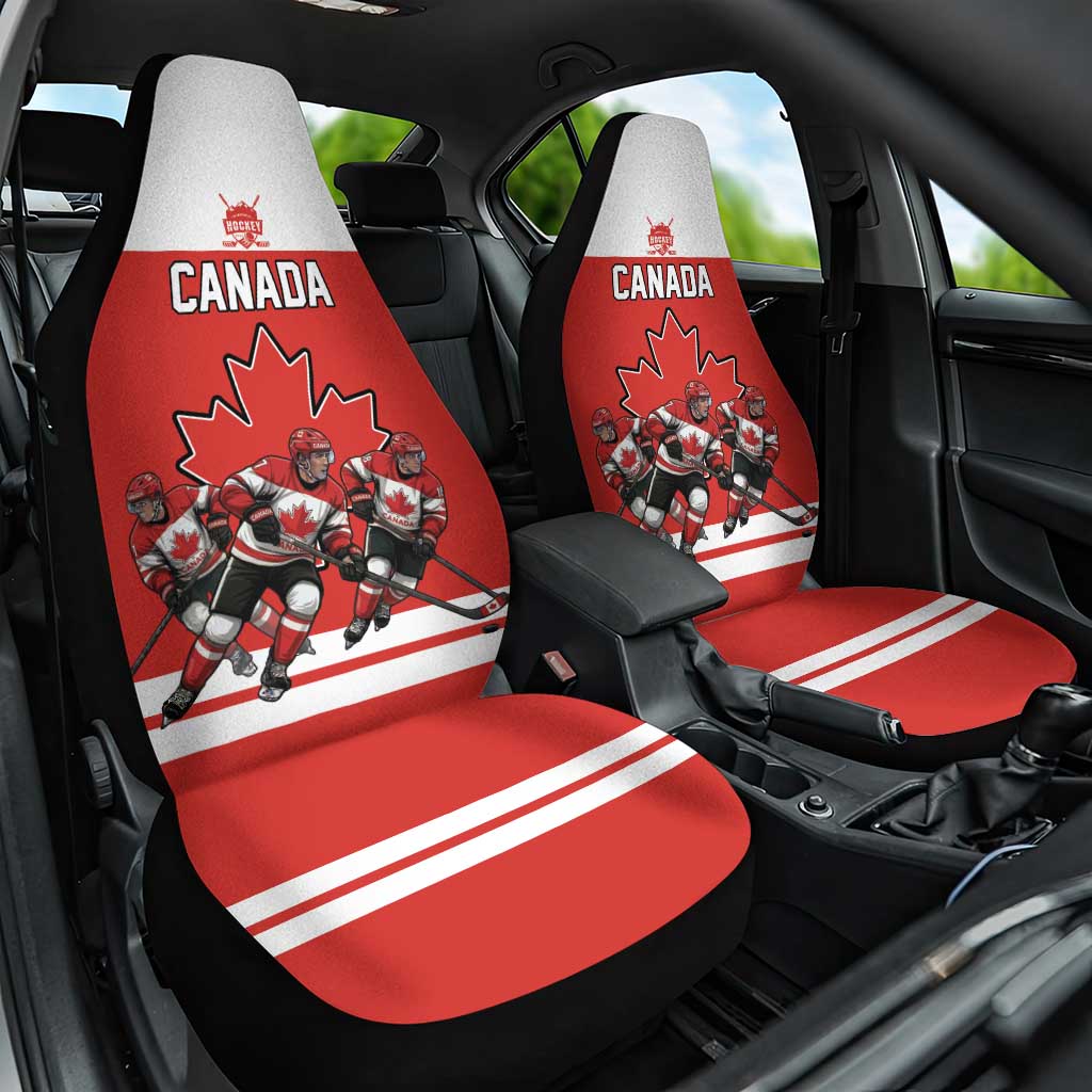 Canada Hockey Car Seat Cover Maple Leaf Northern Pride