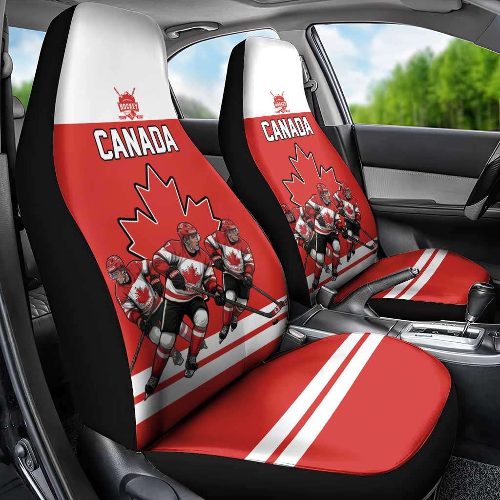 Canada Hockey Car Seat Cover Maple Leaf Northern Pride